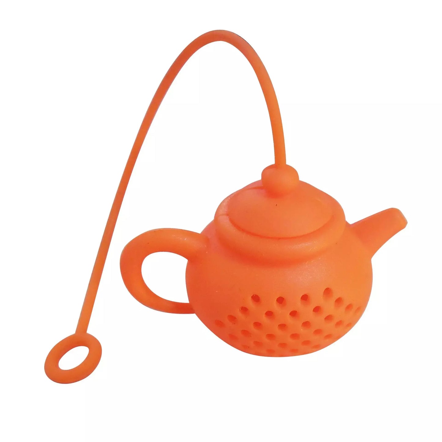 Infusor De Té Y Aromática En Forma de Tetera - Naranja