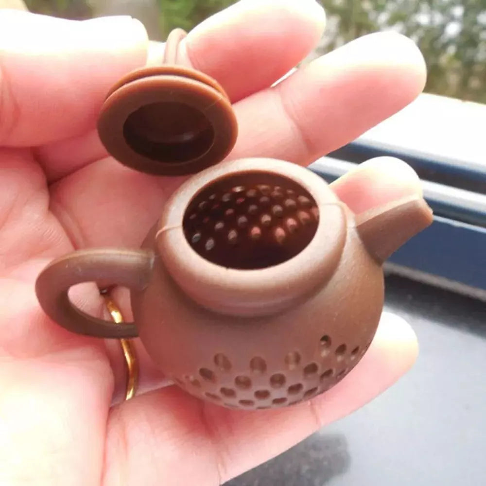 Infusor De Té Y Aromática En Forma de Tetera