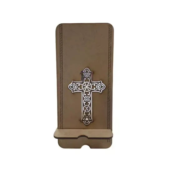 Porta Celular En Madera / Soporte Para Celular