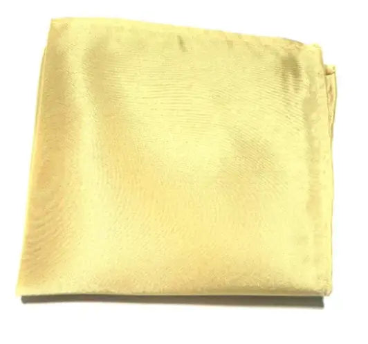 Pañuelo Satinado Para Traje - Dorado - Pañuelo