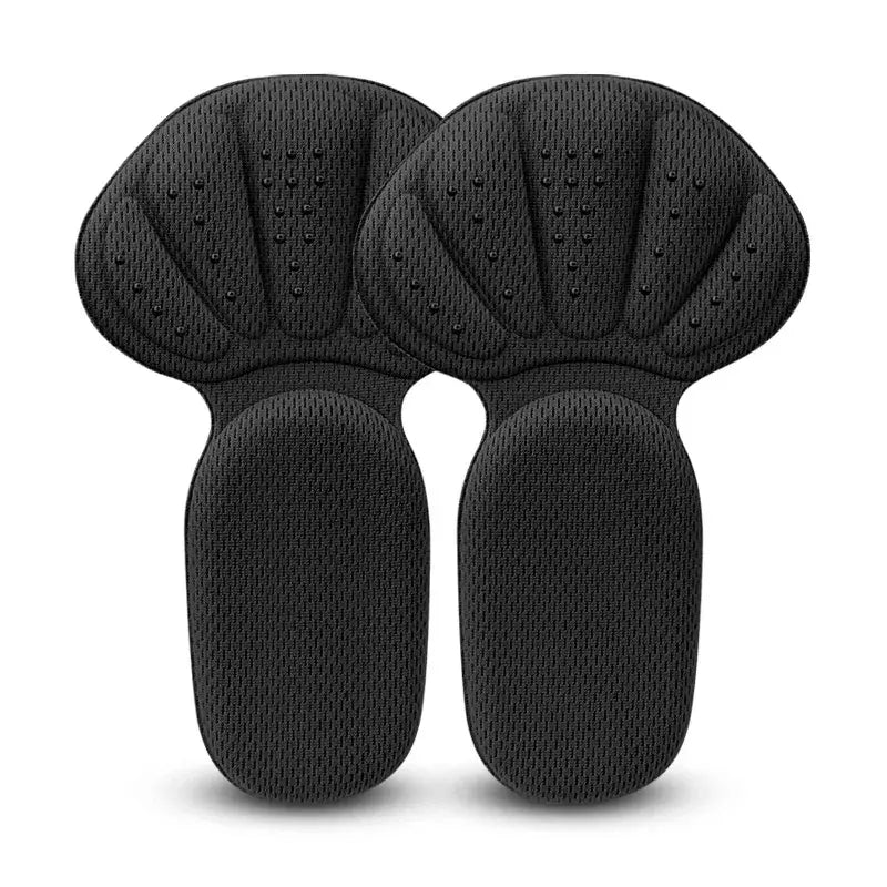 Protectores De Talón Almohadillas Para Zapatos - Negro