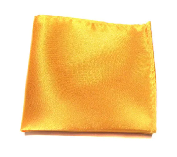 Pañuelo Satinado Para Traje - Naranja - Pañuelo