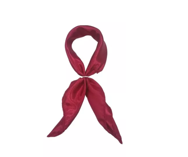 Hermosa Pañoleta Satinada Para Dama - Rojo - Pañoleta