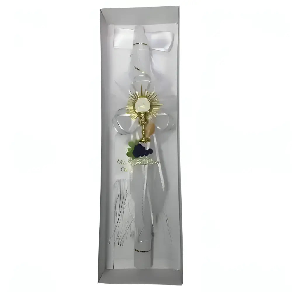 Cirio primera comunión niña niño vela sacramento Colombia