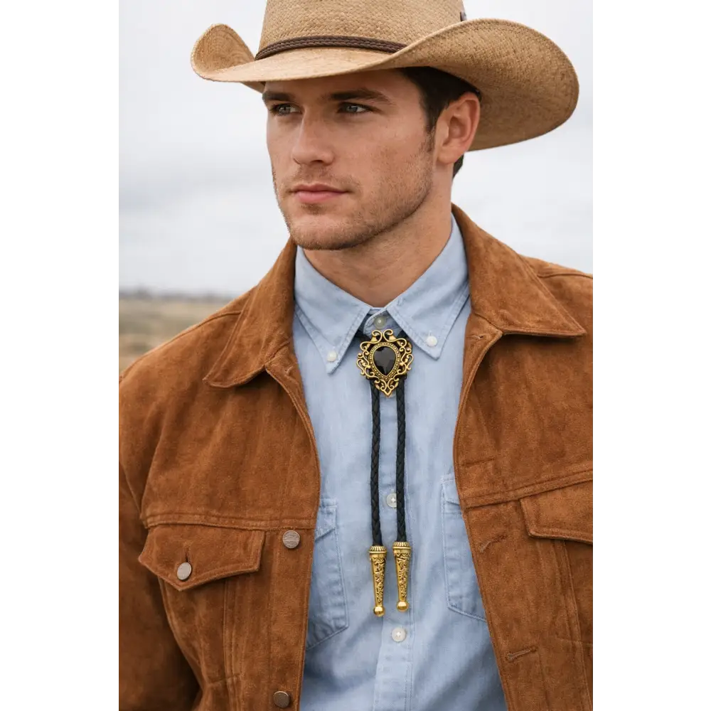 Corbata bolo vintage caballero outfit cowboy rodeo – Sepia Moda y Más