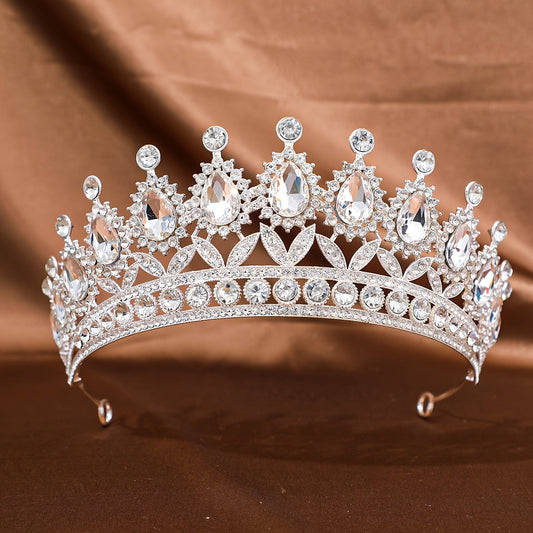 Tiara Corona Barroco - Plateado - Corona