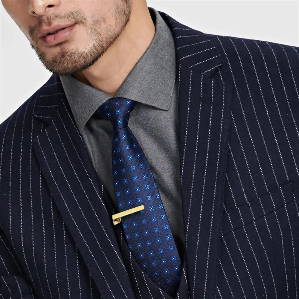 Pisa Corbata Metálico Traje Para Hombre - Pisa corbata
