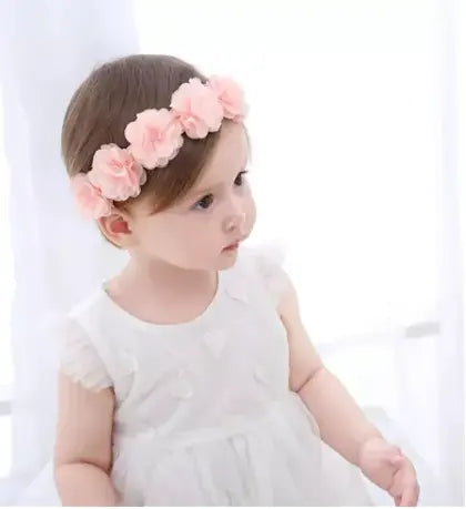 Diadema Balaca Para Bebe - Rosado