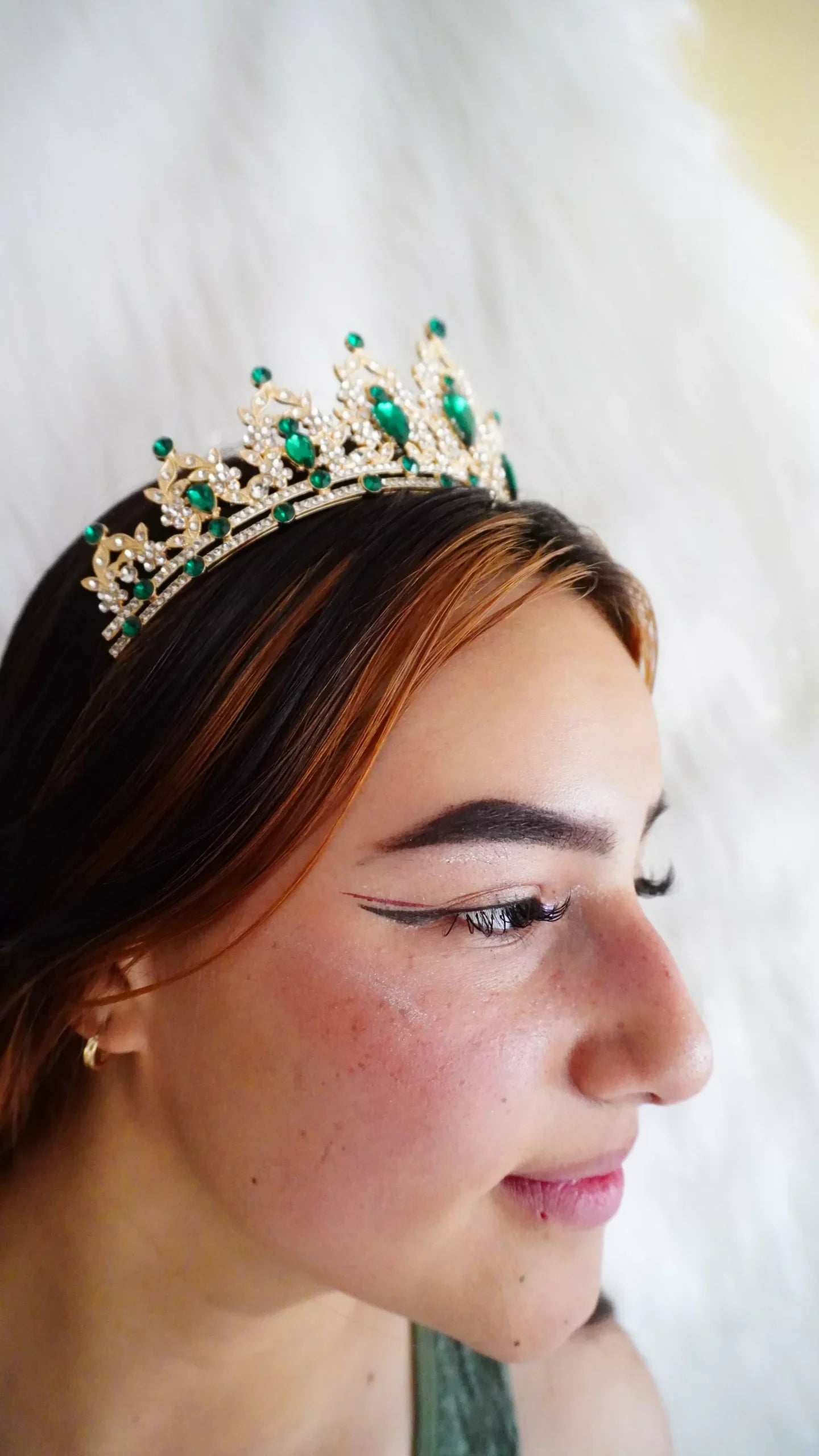Tiara Corona De Lujo De Cristal - Corona