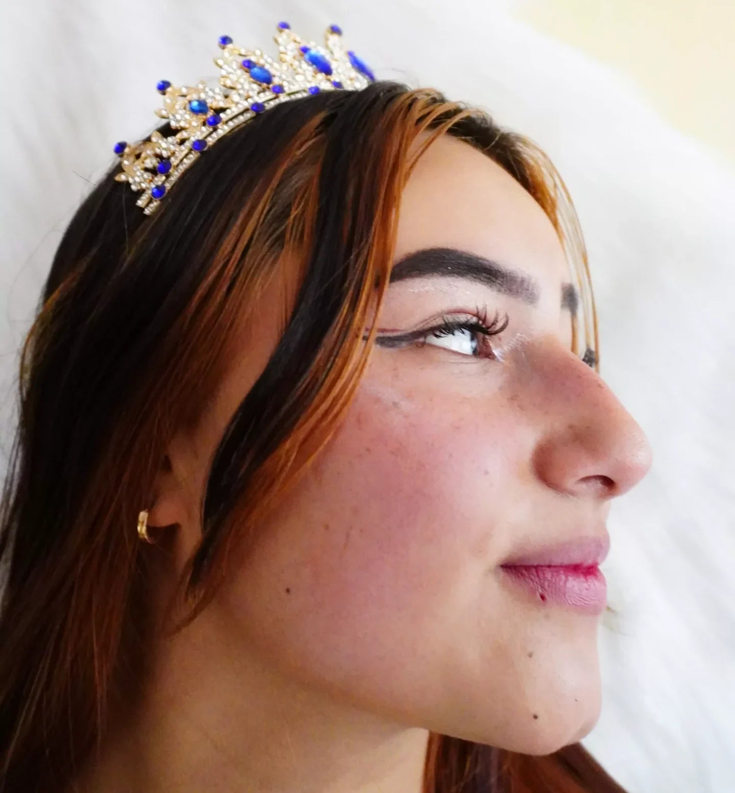 Tiara Corona De Lujo De Cristal - Corona