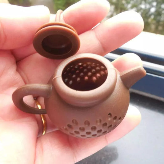 Infusor De Té Y Aromática En Forma de Tetera
