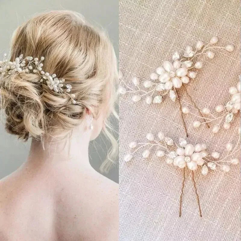 Tocado Accesorios Pinza Para El Cabello - Tocado y Velos