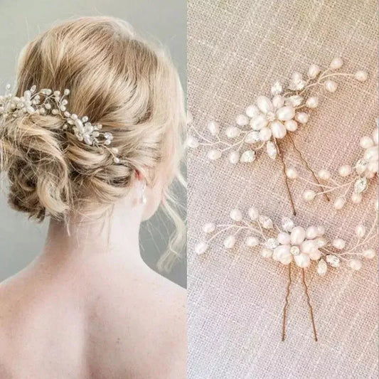 Tocado Accesorios Pinza Para El Cabello - Tocado y Velos