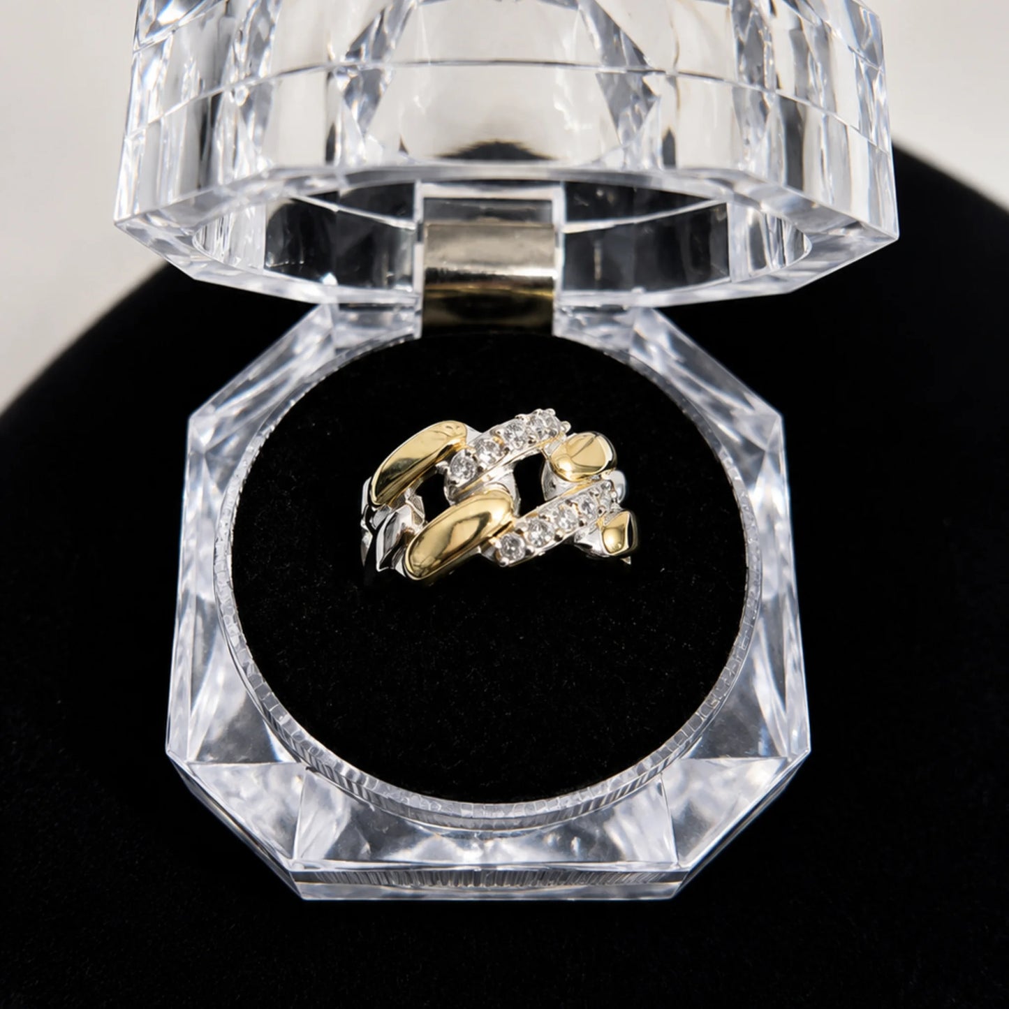 Anillo de Plata 975 para Dama Laminado en Oro