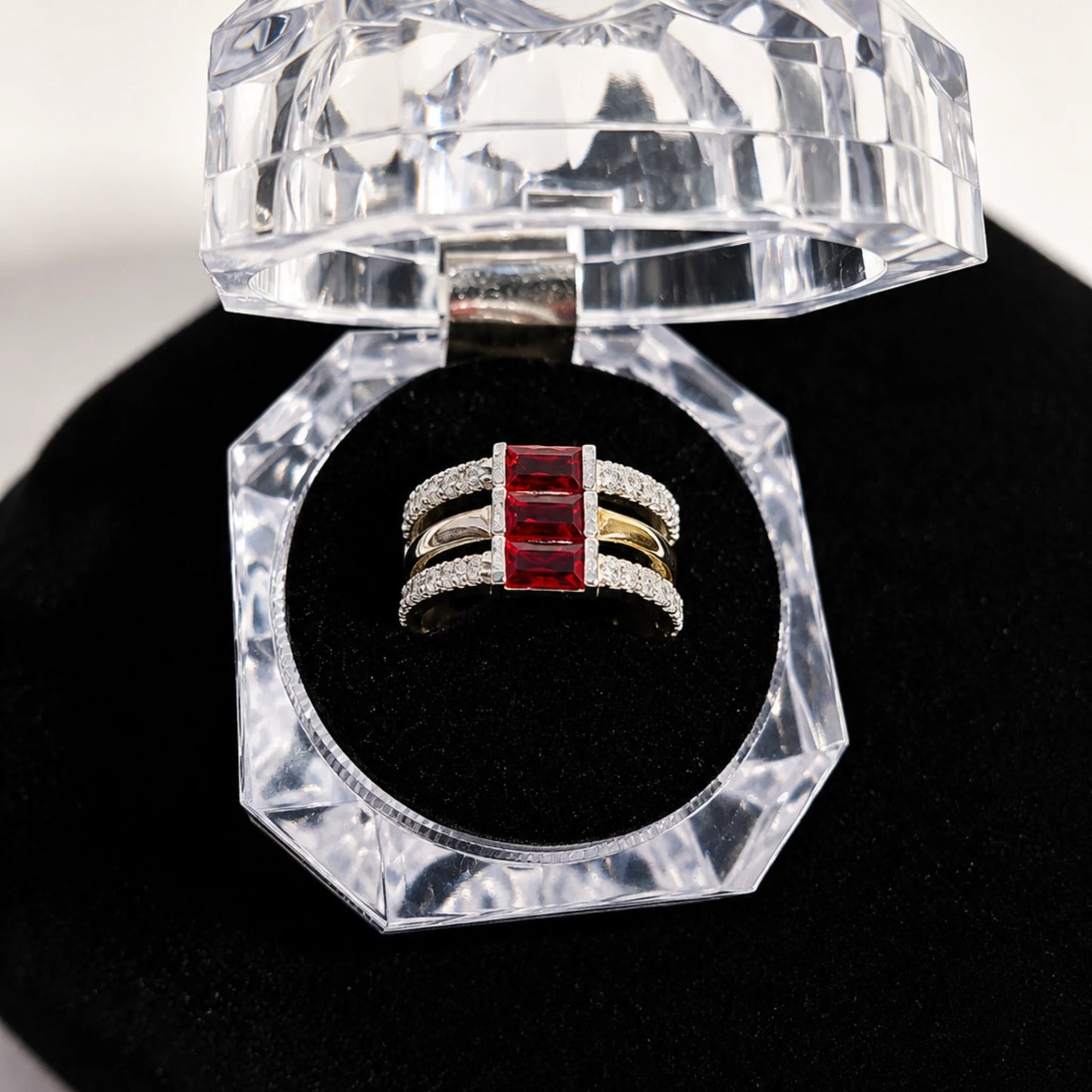 Anillo de Plata 975 para Dama Laminado en Oro