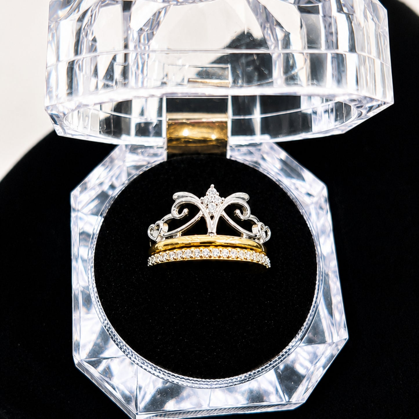 Anillo 15 Años en Plata 975 Laminada en Oro
