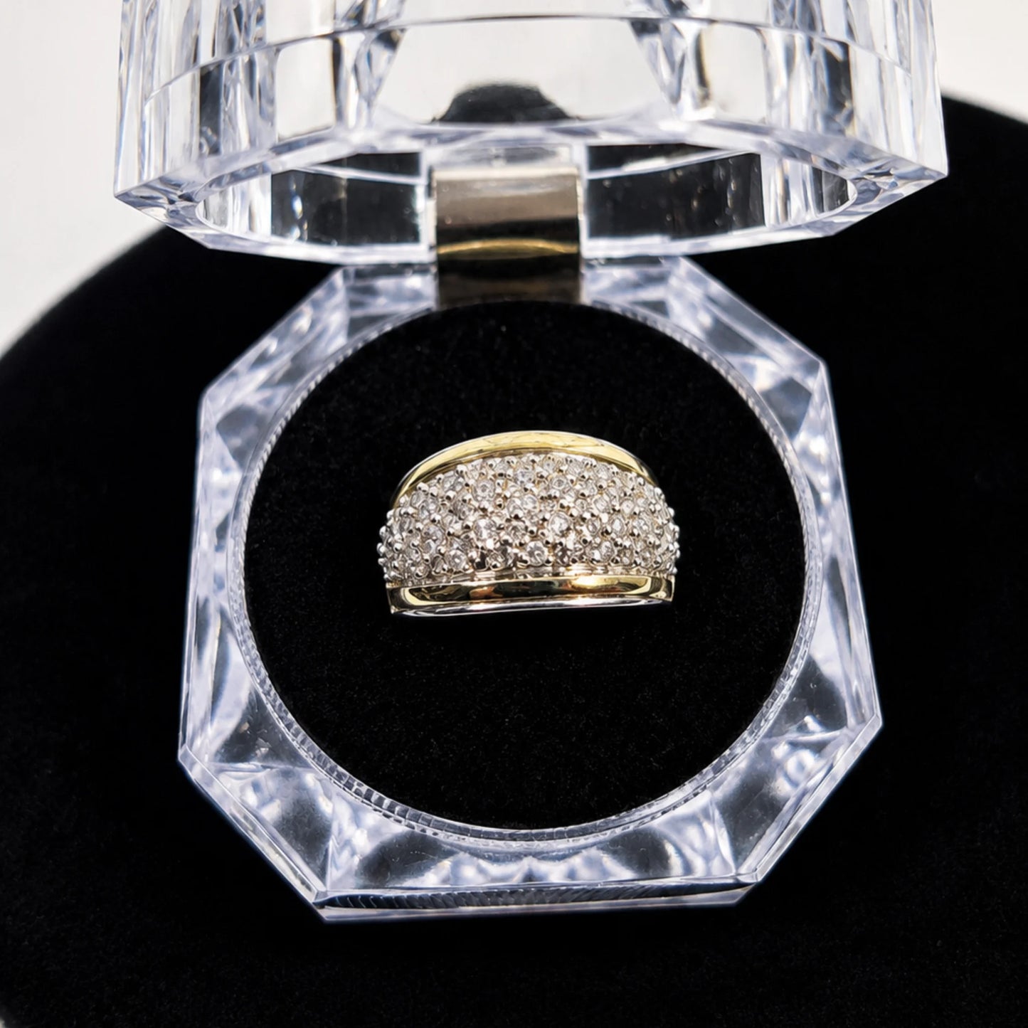 Anillo de Plata 975 para Dama Laminado en Oro