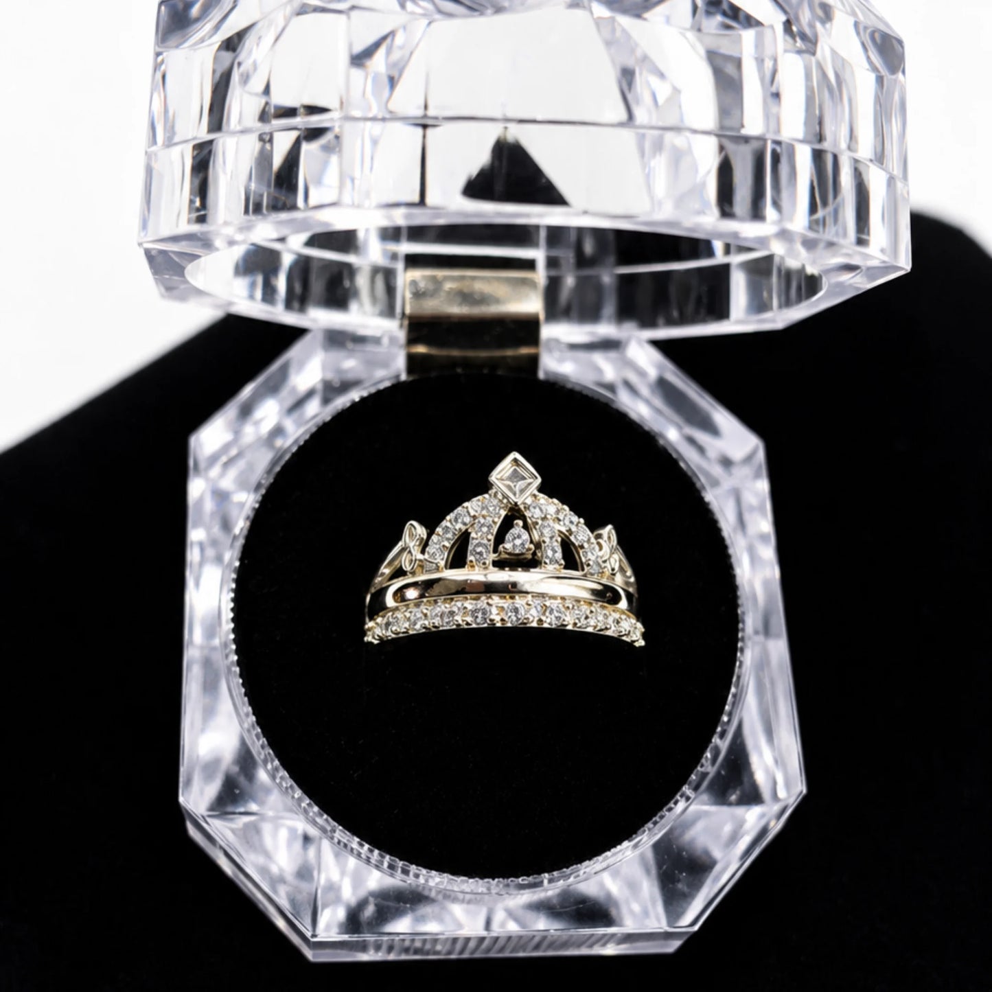 Anillo 15 Años en Plata 975 Laminada en Oro