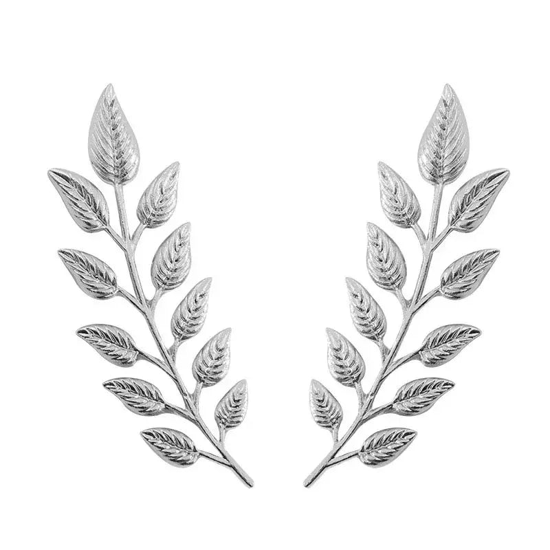 Pin De Solapa De Árbol 1 Par - Plateado - Broche