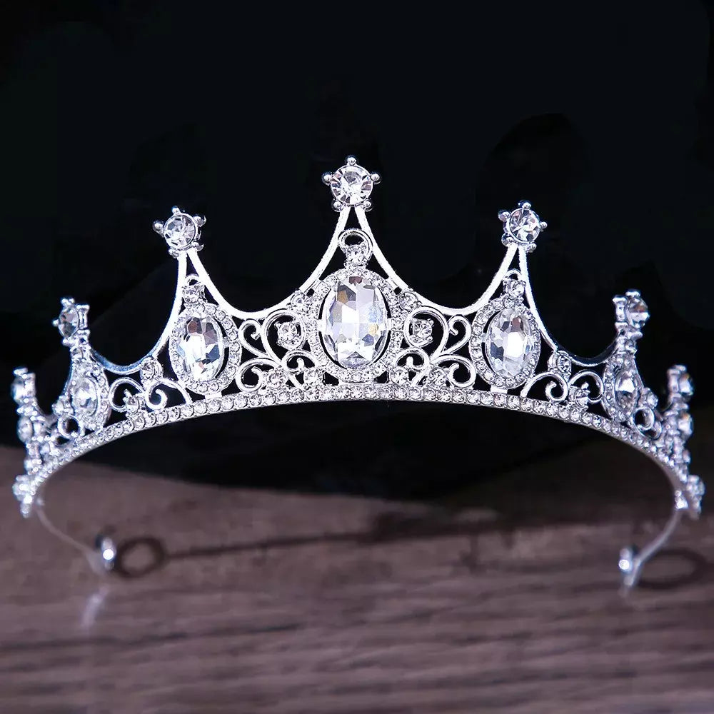 Tiara De Boda Vintage Barroca Para Mujer