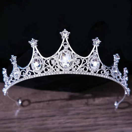 Tiara De Boda Vintage Barroca Para Mujer
