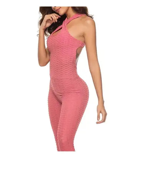 Enterizo Deportivo Mujer Levanta Cola - Rosado