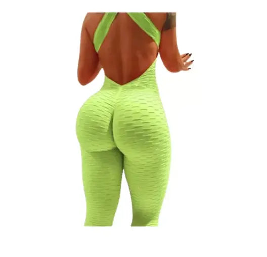 Enterizo Deportivo Mujer Levanta Cola - Verde oscuro