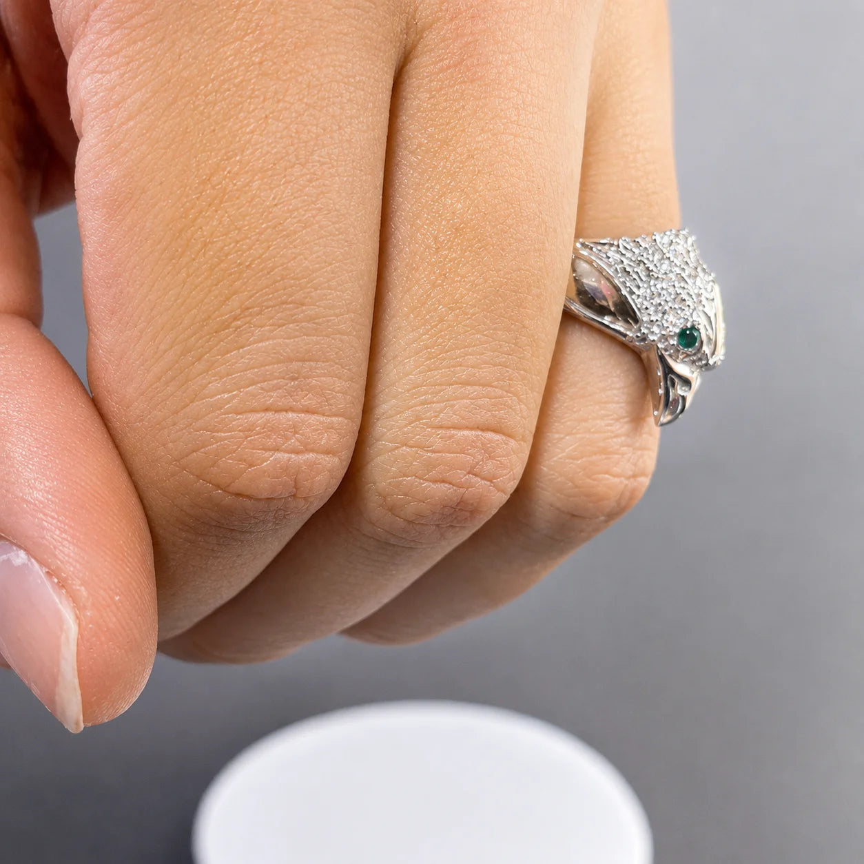 Anillo de Hombre en Plata 975 Laminado en Oro