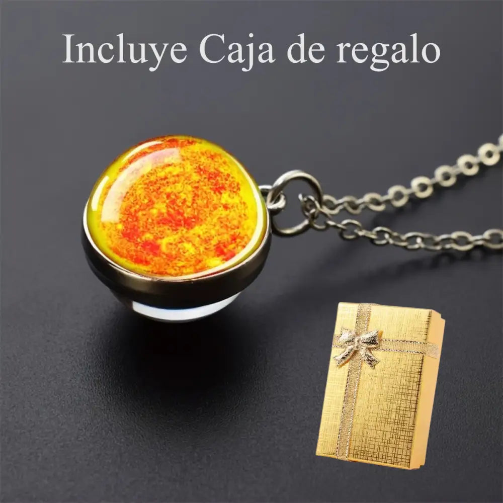 Collar sistema solar con caja de regalo incluida – Sepia Moda y Más