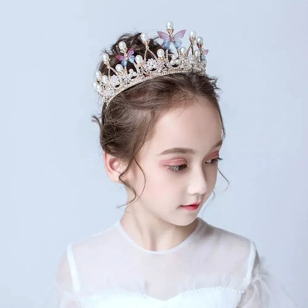Corona mariposa princesa tiara quinceañera Colombia
