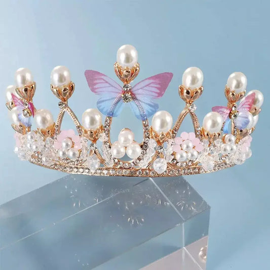 Corona mariposa princesa tiara quinceañera Colombia