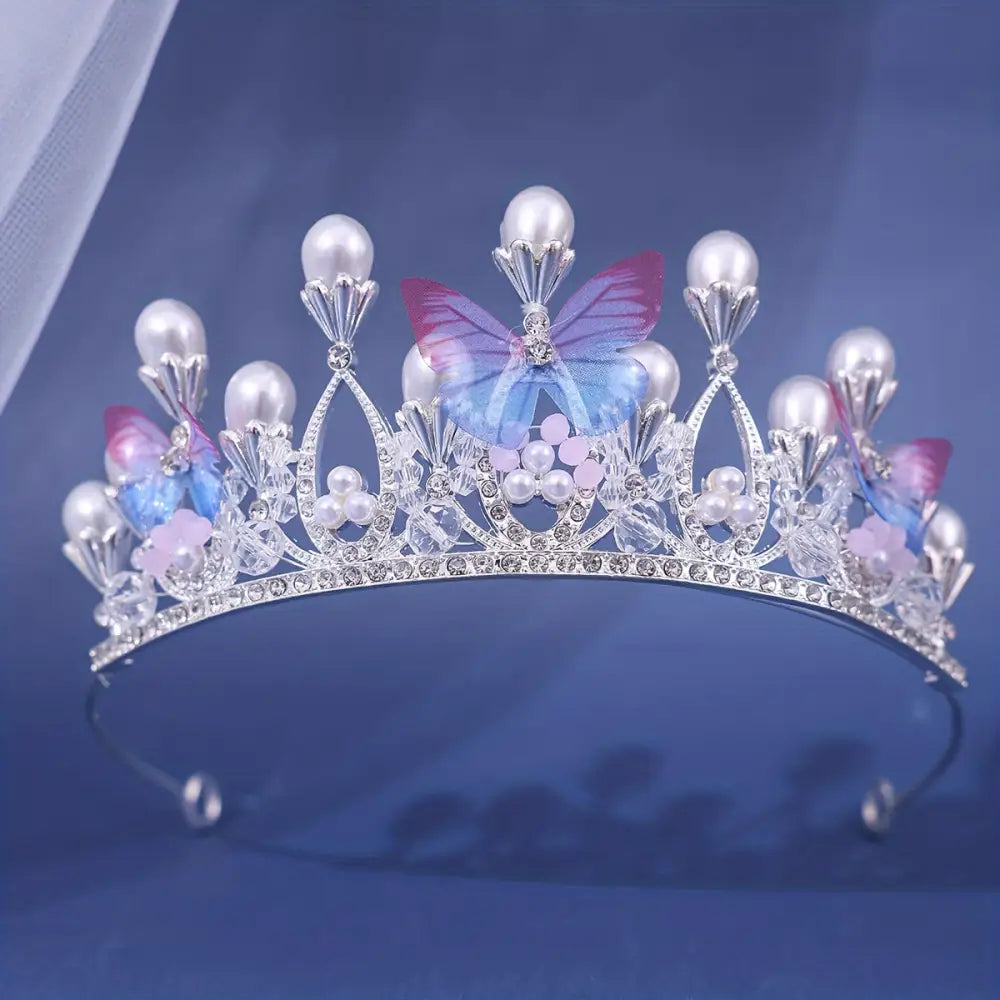 Corona mariposa princesa tiara quinceañera Colombia