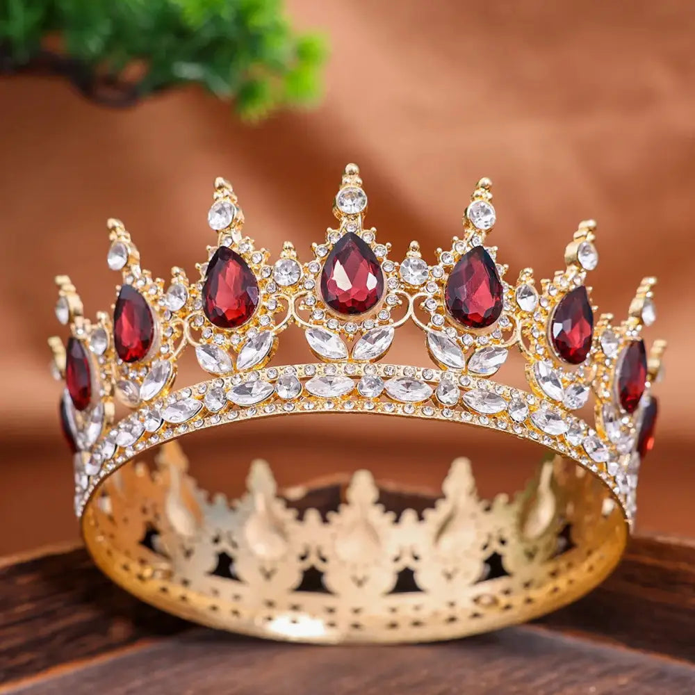 Corona lujo cristales verde esmeralda rosa quinceañera Colombia