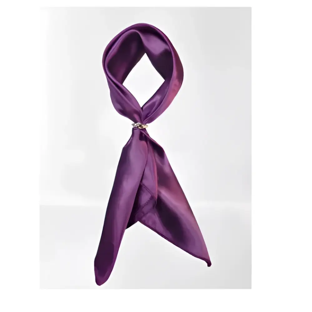 Pañoleta satinada dama accesorio moda elegante Colombia