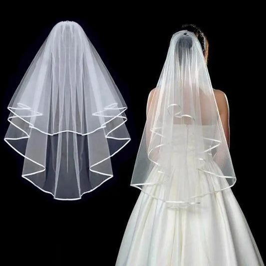 Velo De Novia Matrimonio - Tocado y Velos