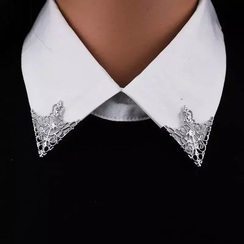 Pin broche cuello camisa hombre elegante Colombia