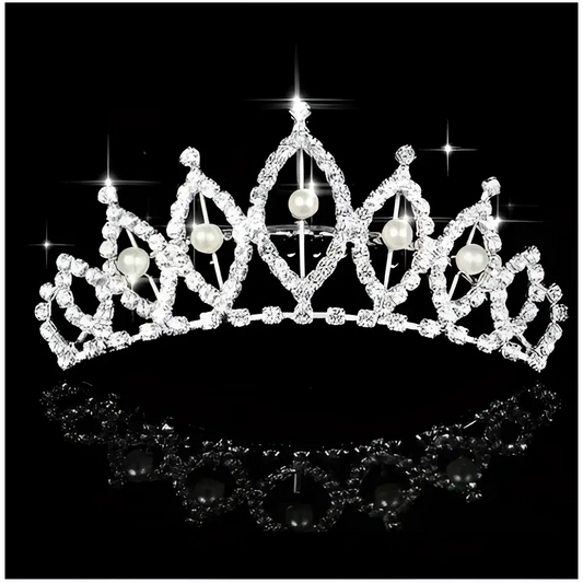 Tiara corona tocado novia quinceañera primera comunión Colombia