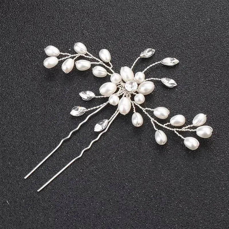 Tocado pinza cabello bodas quinceañera Colombia