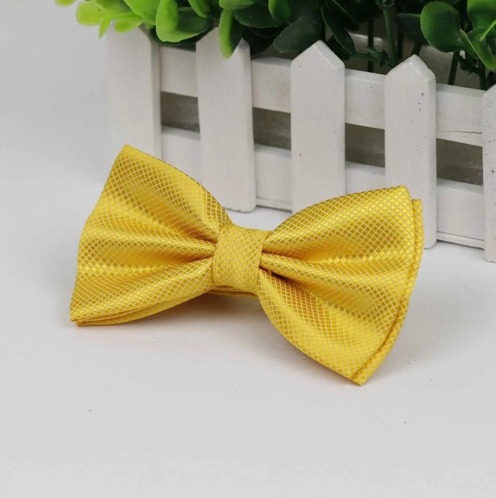 Corbatín Para Caballero Elegante - Amarillo