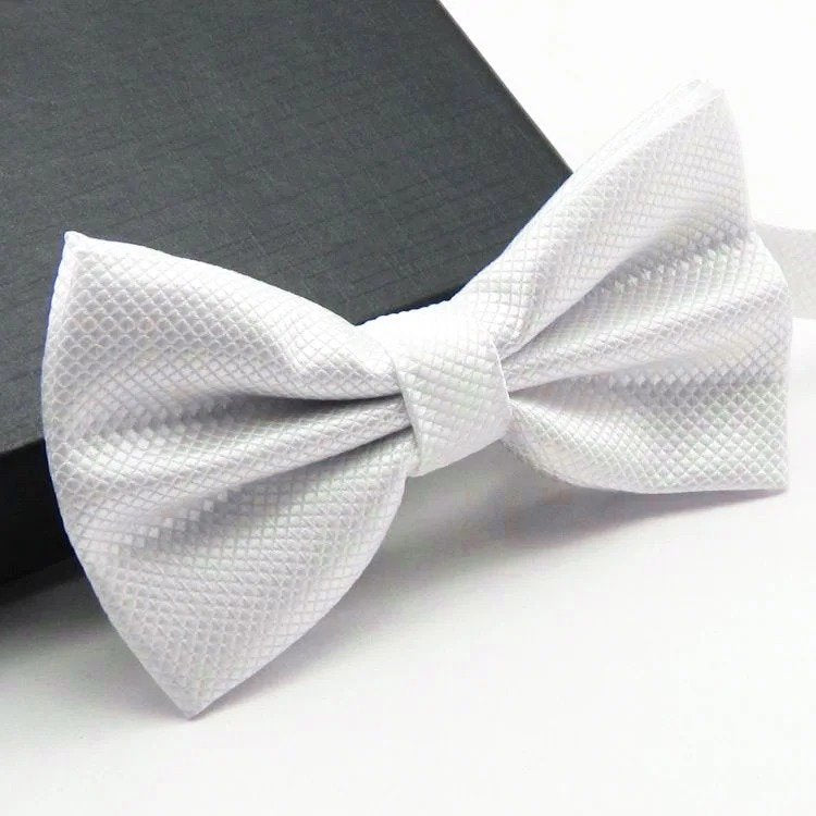 Corbatín Para Caballero Elegante - Blanco